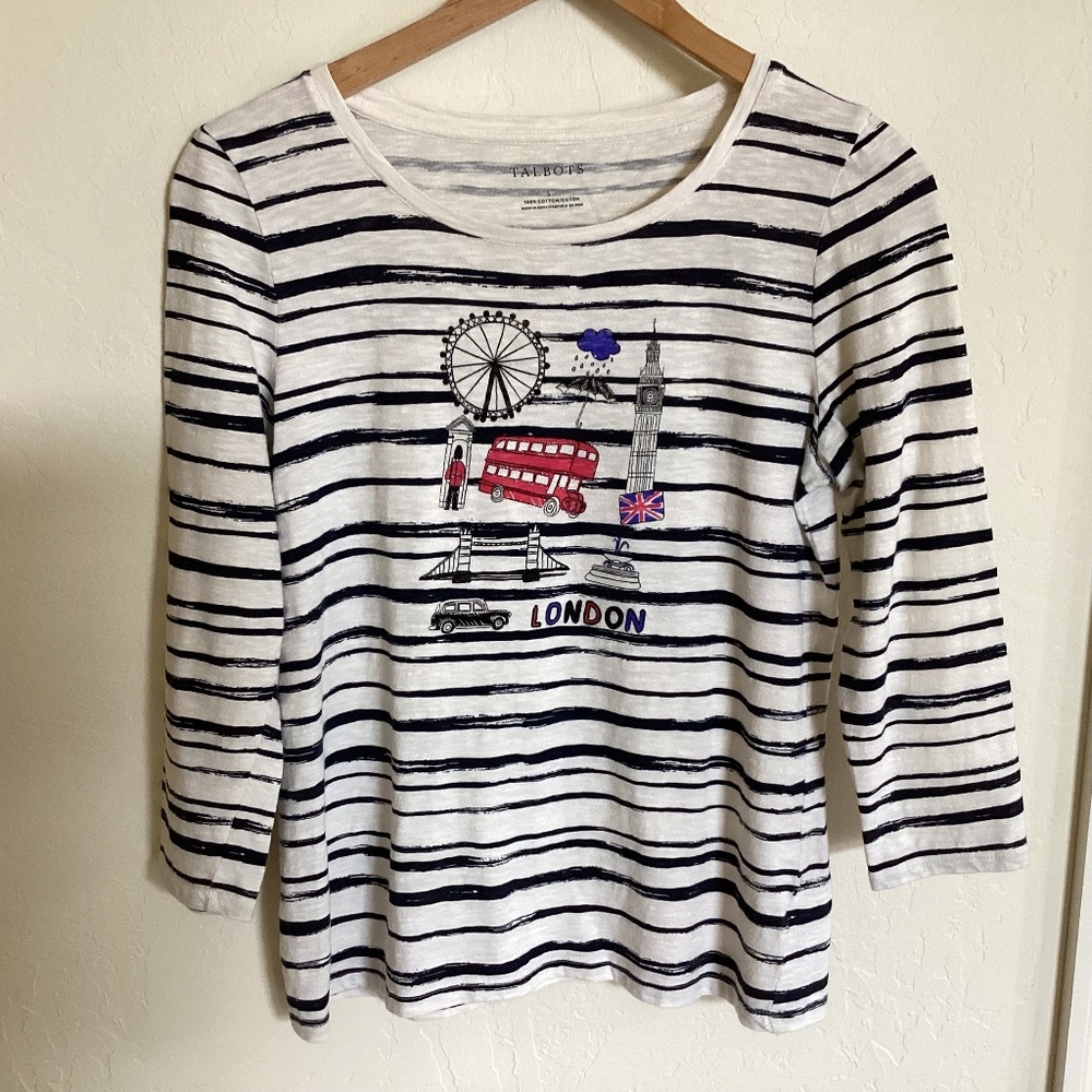 Talbots London Tee